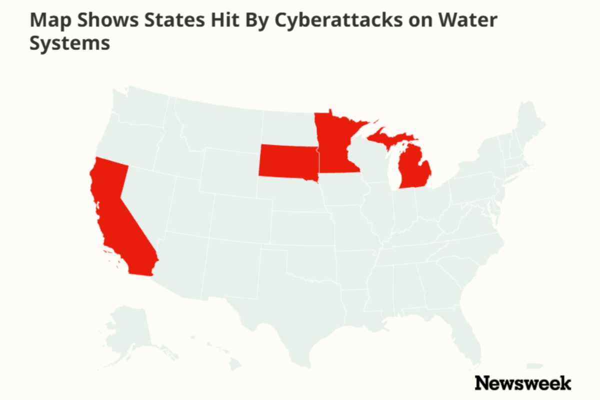 Cyber Chaos: Which States' Water Systems Are Under Siege?