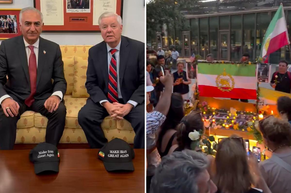 Why Did Iranians in London Hold a Vigil for Lindsey Graham?
