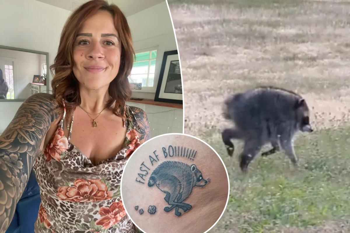 Why Jimothy the Raccoon Is Taking Over Tattoo Parlors