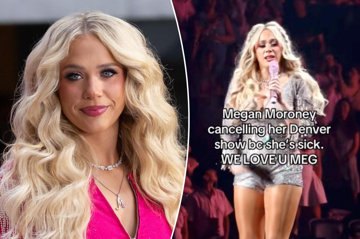 Megan Moroney's Tearful Exit: What Forced Her Off Stage?