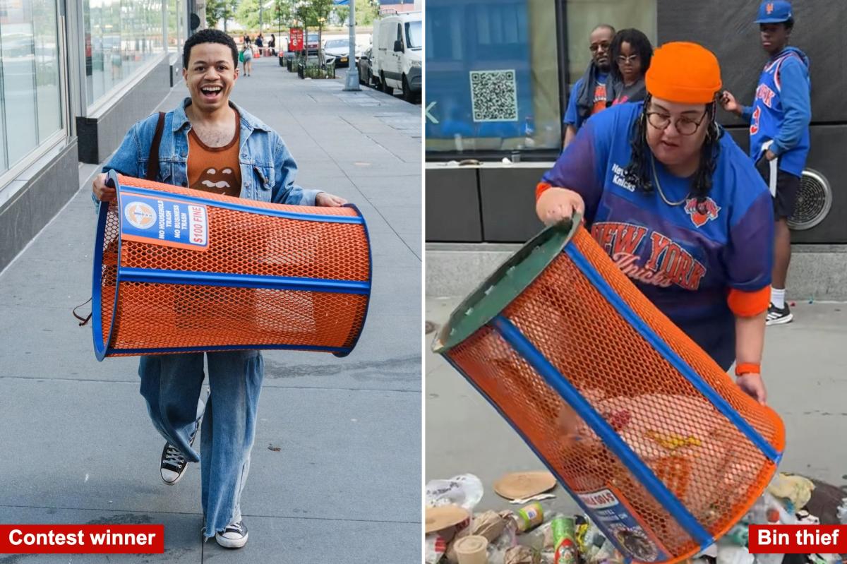 Why Are These Knicks Trash Cans Causing Such a Stir?