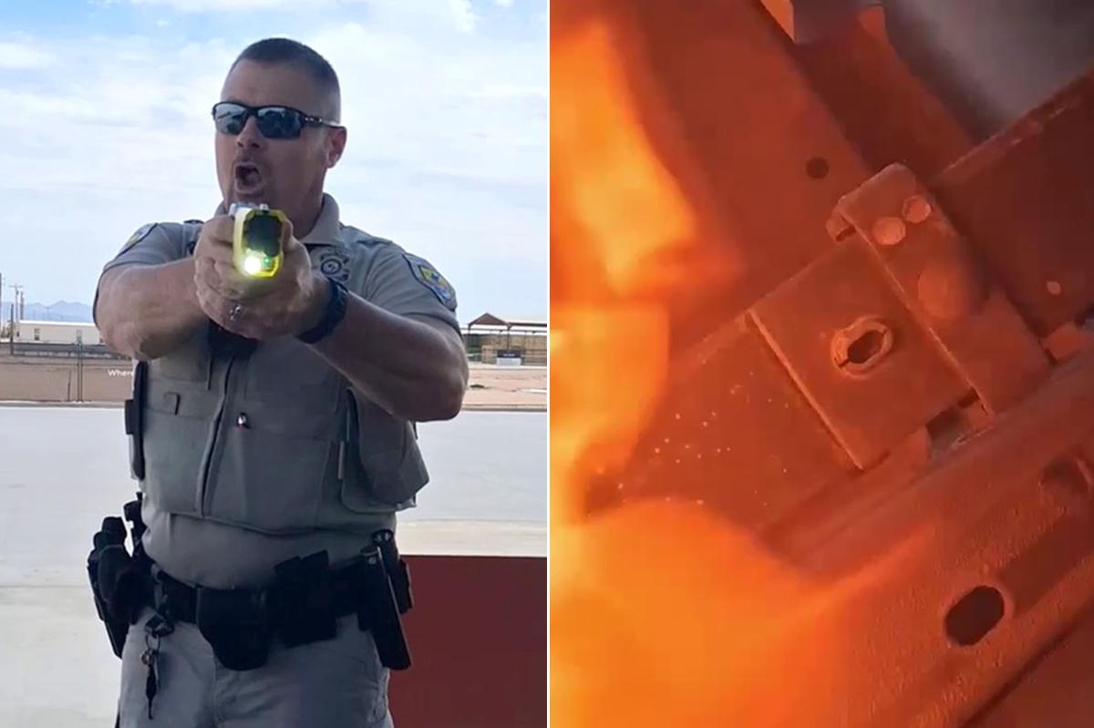 Man Erupts in Flames After Taser Incident at Gas Station
