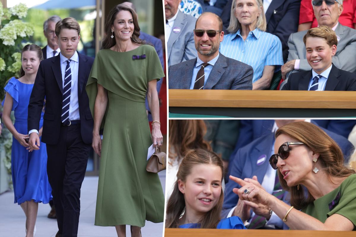 Royal Kids Steal the Show: George and Charlotte's Unseen Wimbledon Moment
