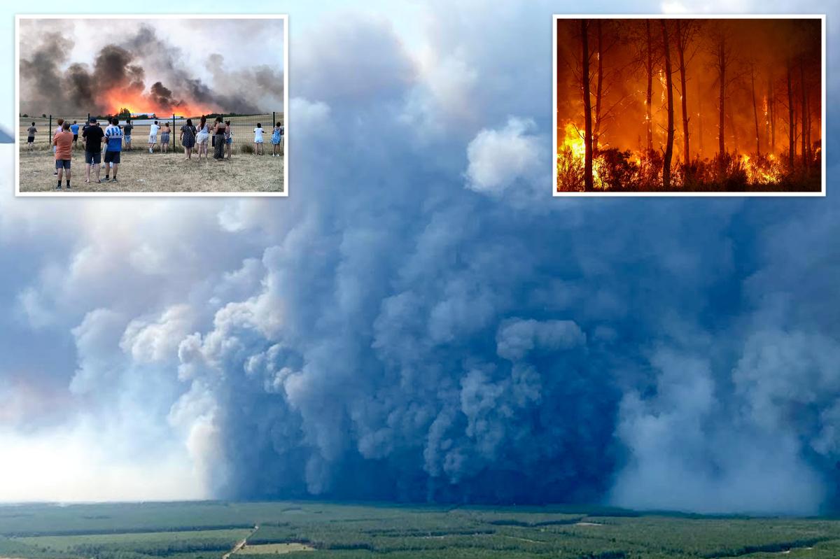 Unstoppable Fire Clouds Threaten to Ignite Europe's Infernos