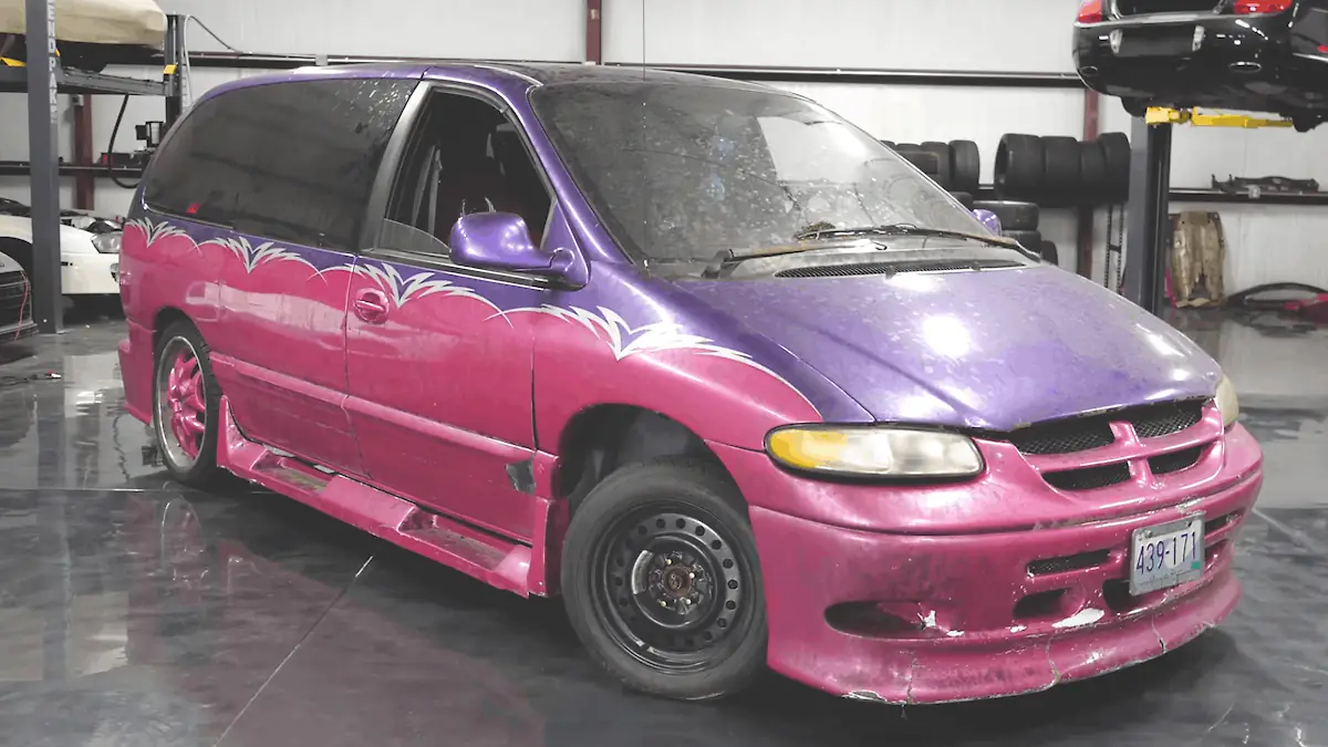 YouTuber Unveils Shocking Secret Behind Abandoned Pimp My Ride Minivan
